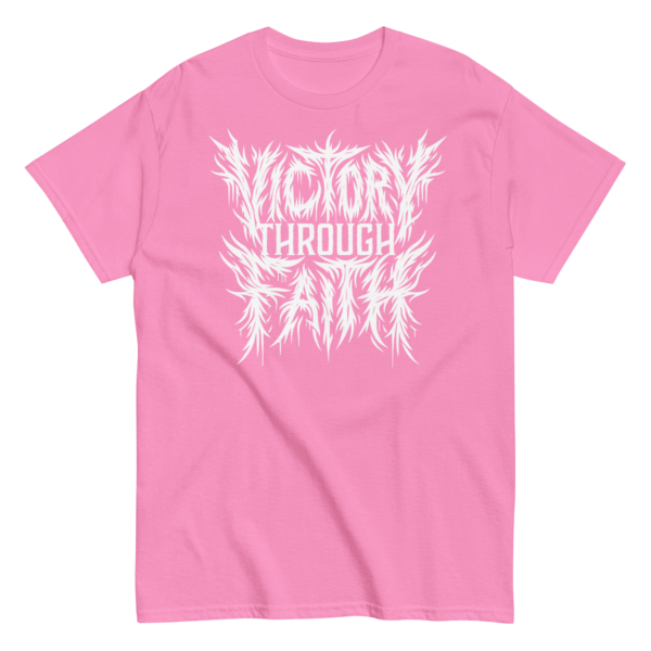 Victory Through Faith Grindcore Logo Tee - Image 8