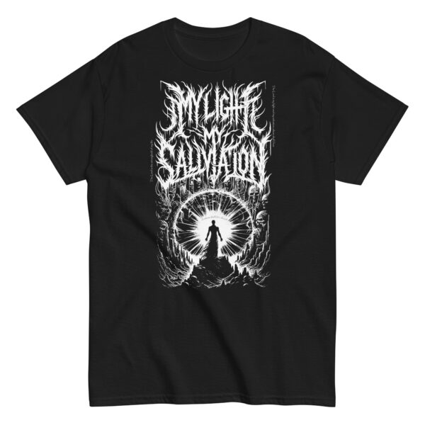 Divine Light Warrior Tee - Psalm 27:1 Inspiration