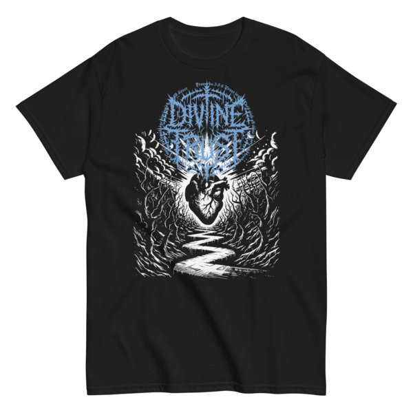 Divine Trust Gothic Tee – Inspired by Proverbs 3:5-6
