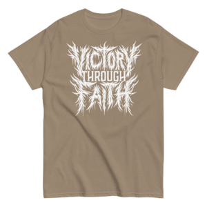 Victory Through Faith Grindcore Logo Tee