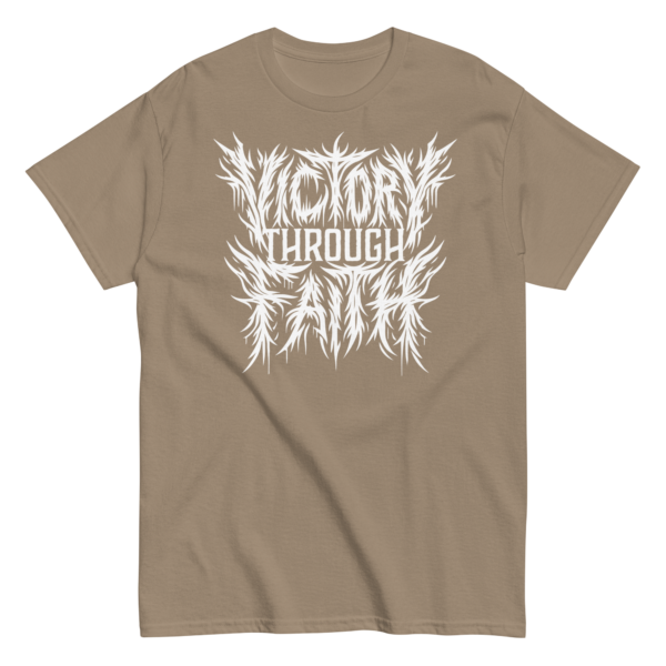 Victory Through Faith Grindcore Logo Tee