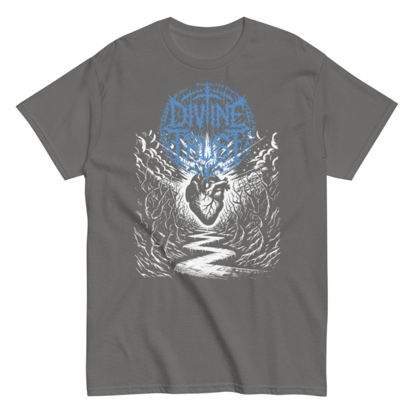 Divine Trust Gothic Tee – Inspired by Proverbs 3:5-6 - Image 4