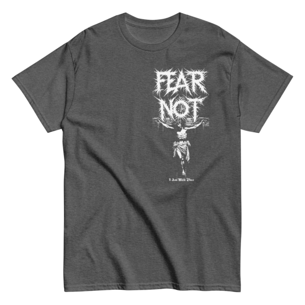 Fear Not Jesus on the Cross Tee - Psalms and Silk Collection - Image 5