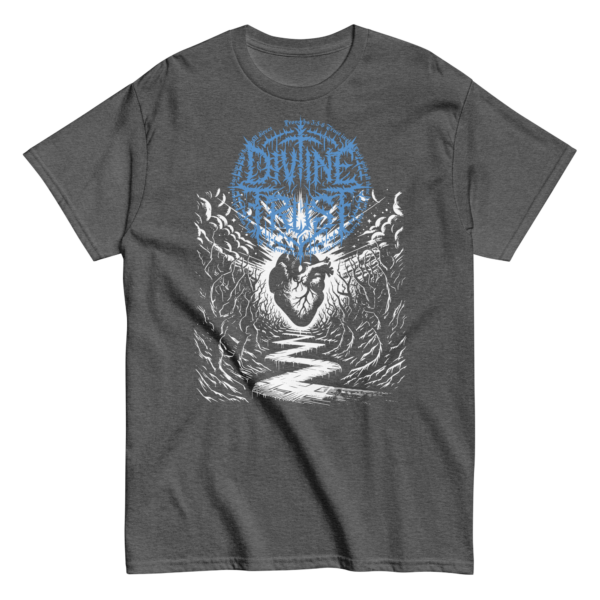 Divine Trust Gothic Tee – Inspired by Proverbs 3:5-6 - Image 3
