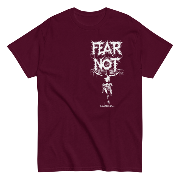 Fear Not Jesus on the Cross Tee - Psalms and Silk Collection - Image 2