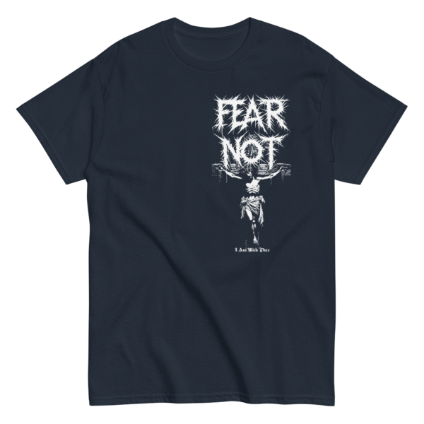 Fear Not Jesus on the Cross Tee - Psalms and Silk Collection - Image 3