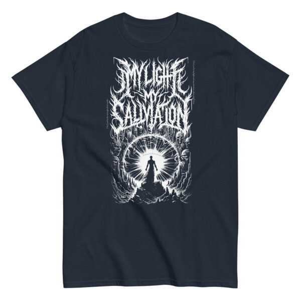 Divine Light Warrior Tee - Psalm 27:1 Inspiration - Image 3