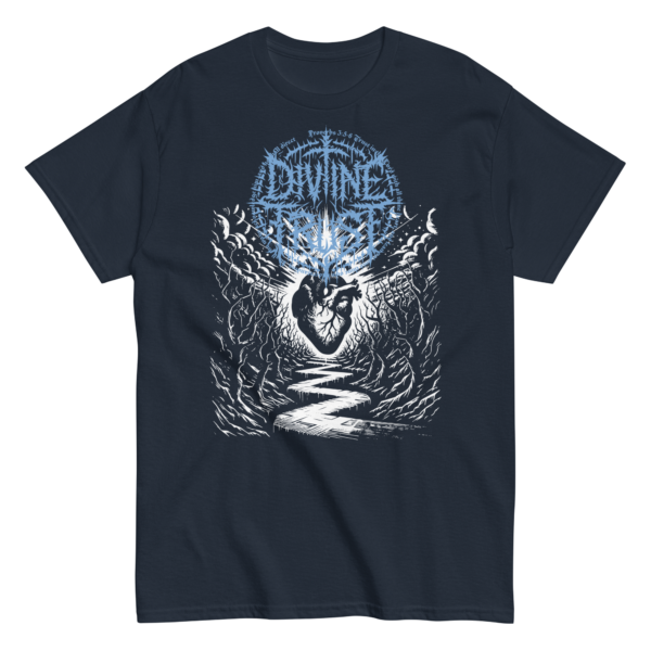 Divine Trust Gothic Tee – Inspired by Proverbs 3:5-6 - Image 2