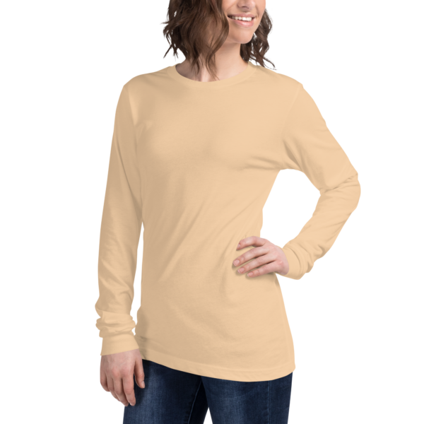 Women's Faithful Elegance Long Sleeve Tee - Bella + Canvas - Image 3